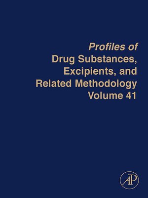 cover image of Profiles of Drug Substances, Excipients and Related Methodology